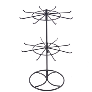 唇膏小饰品手机配件汽车饰品毛衣项链手链架收纳展示架子批旋转发