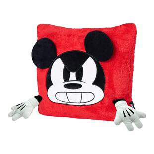 SUNDAY HOME 迪士尼正版米奇米妮手拉手毛绒抱枕玩偶可爱娃娃礼物