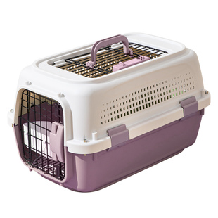 航空箱猫宠物猫咪狗猫笼外出便便箱笼子便携小型犬太空箱车载