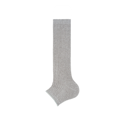 Beeff84knit粗针袜套静灰色