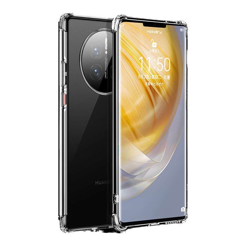 摩斯维 适用华为mate50pro手机壳新款mate50防摔气囊mate60软硅胶透明保护套m50e外壳全包高级感的mt70女后壳