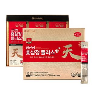 韩国锦山城6年根高丽参膏口服液(人参皂苷高达30mg/条)