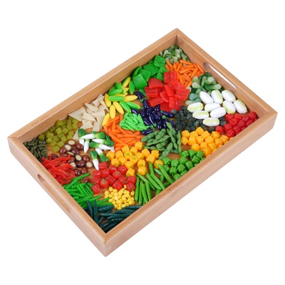 微缩仿真蔬菜肉类娃娃屋模型