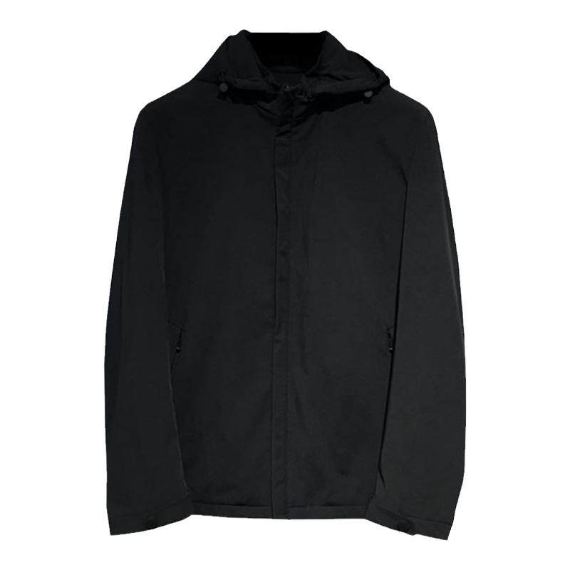 商务休闲常规可脱卸帽鹅绒羽绒服