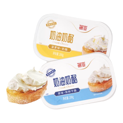 奶油奶酪德亚涂抹奶酪
