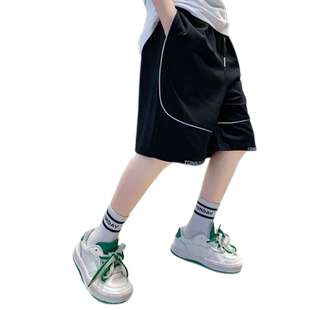 童装男童中裤五分裤儿童短裤2025夏装新款中大童裤子韩版薄款运动