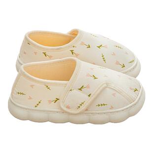 红豆月子鞋夏包跟孕妇产后春秋34月室内家居厚底防滑保暖棉拖鞋女