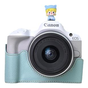 适用佳能R10相机套R50微单R50V保护套R8R100底座200DII配件RP皮套