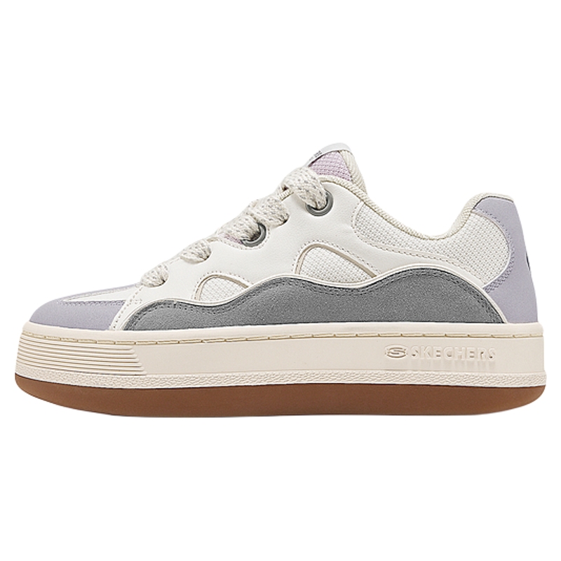 Skechers斯凯奇面包鞋2026年春夏新款女休闲萝卜鞋板鞋厚底增高鞋