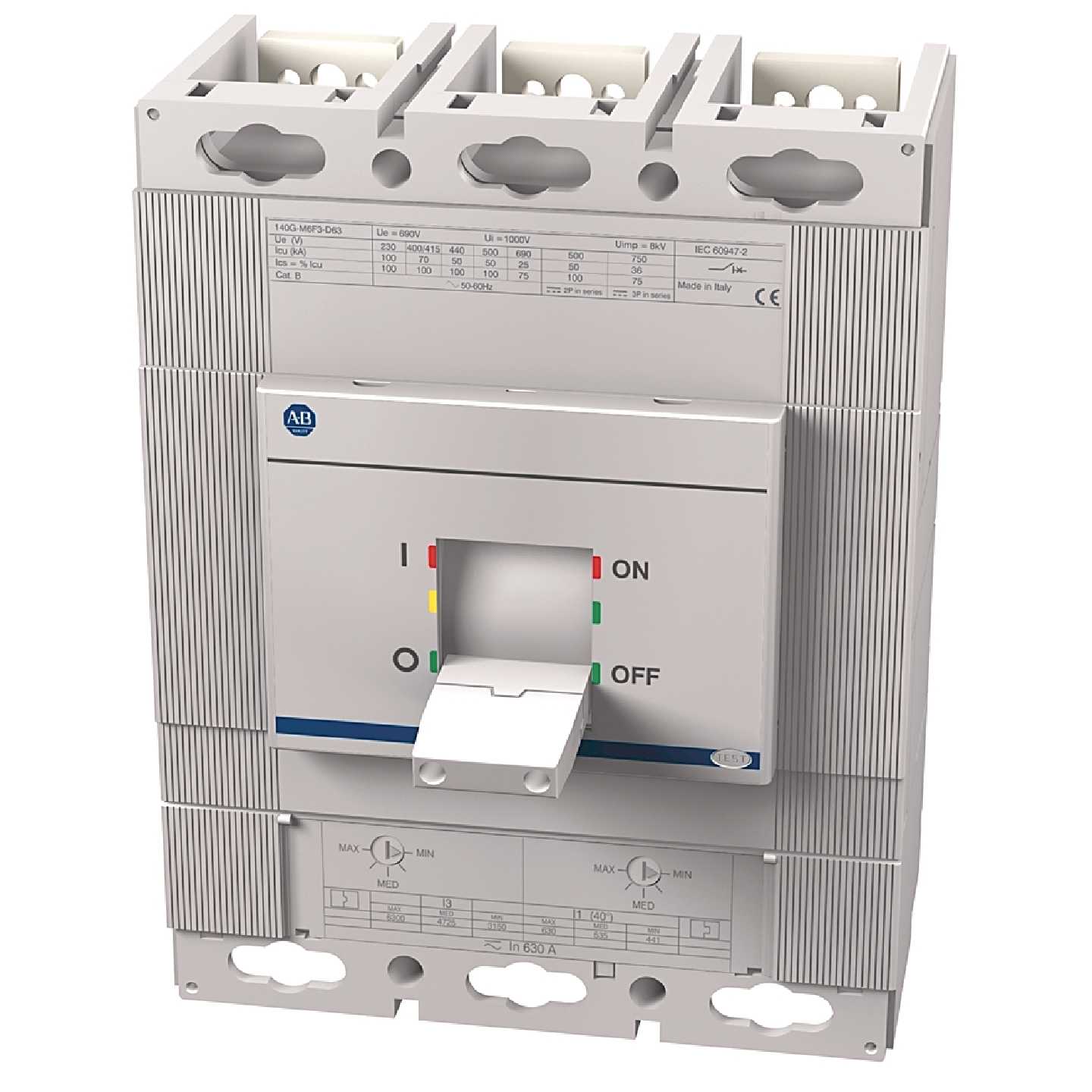 议价美国罗克韦尔Allen-Bradley140G-M6F3-D60塑料外壳式断路器全