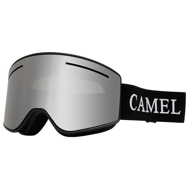 Camel/骆驼滑雪镜双层磁吸