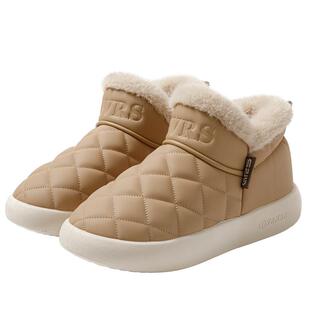 贵人鲨新款秋冬季男女棉拖鞋加厚加绒大棉鞋防滑保暖防水鞋冬天