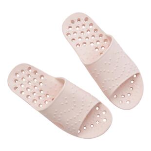 凉拖鞋女漏水浴室家用防滑防臭漏洞情侣男黑简约夏居家EVA洗澡鞋