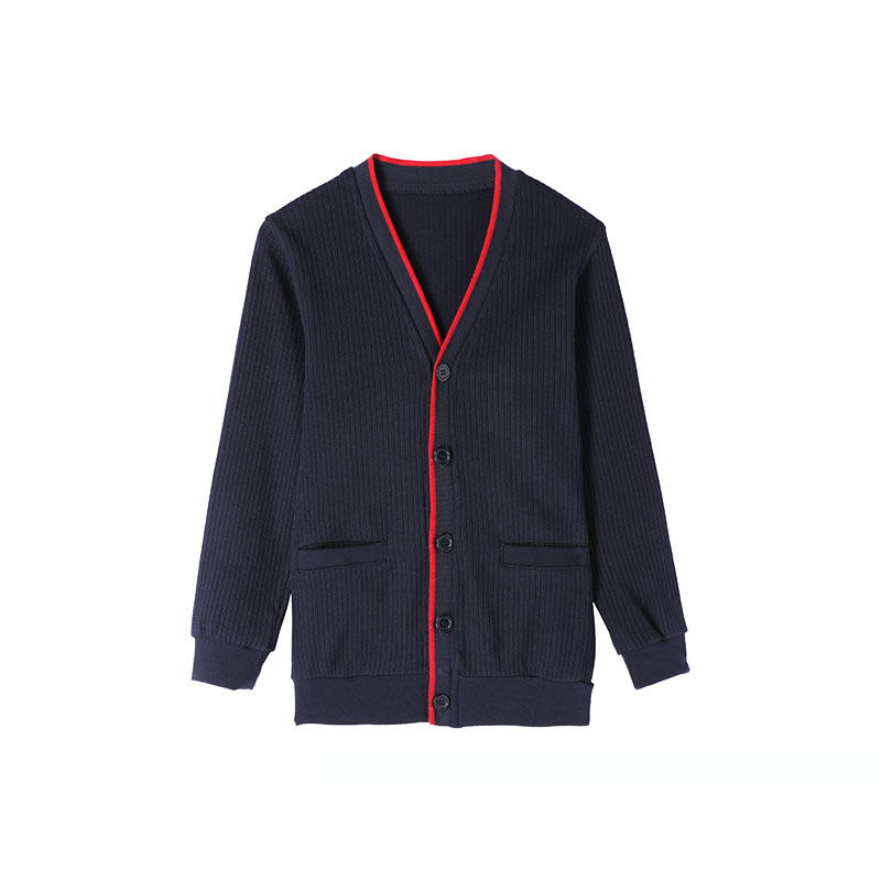 裕达深圳小学生校服制服男款秋冬季礼服套装毛衣长裤衬衣领结马甲