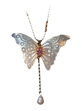 珍珠母贝项链原创设计