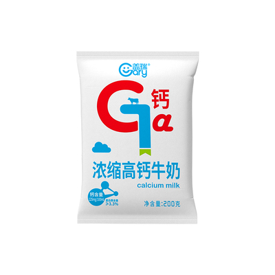 高钙天润新疆袋装早餐奶浓缩全脂