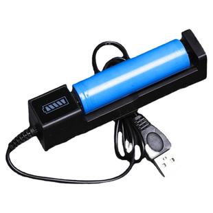 usb18650锂电池充电器强光手电筒头灯智能快充3.7/4.2v座充台灯