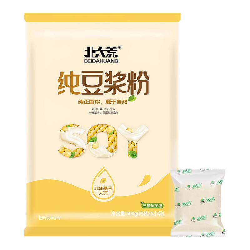 北大荒纯无蔗糖非转基因豆浆粉