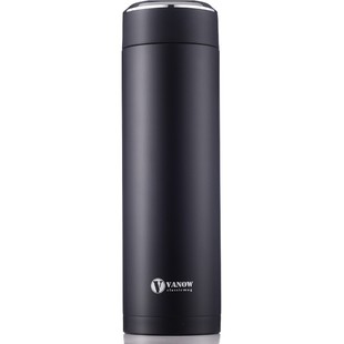 Vanow保温杯316不锈钢高档男女士商务便携水杯子定制刻字茶杯车载