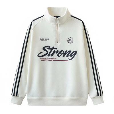 不起球不褪色加绒加厚保暖卫衣潮