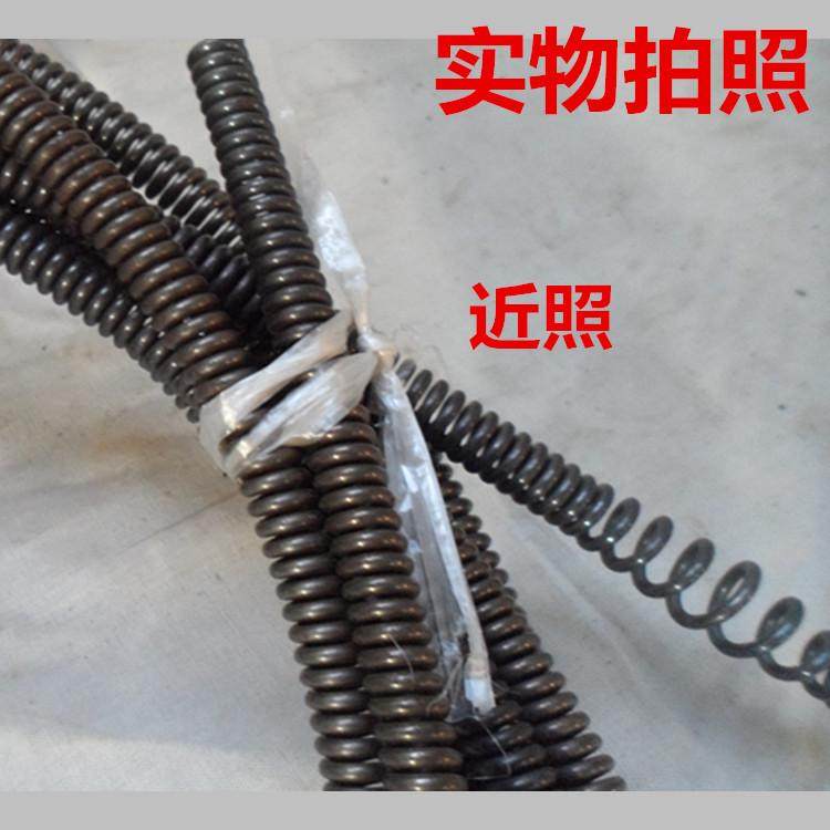 管道疏通机软轴小弹簧直径10mm 3米 5米 8米下水道疏通器滚筒细簧