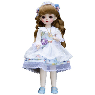 多丽丝卡密儿娃娃衣服30厘米6分BJD娃娃通用换装衣服鞋子假发全套