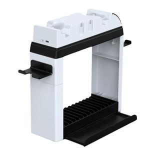 DOBE适用任天堂Switch OLED及2代主机多功能主机小手柄底座游戏卡带碟盒收纳支架挂架充电底座自由组合可拆卸