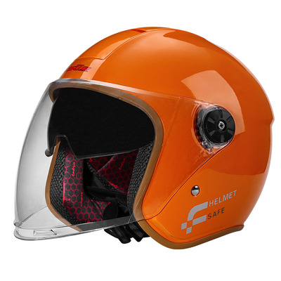 新国标3C认证电动车头盔男女通用冬季保暖摩托车安全帽四季半盔