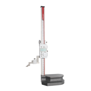 广陆数显高度尺高精度电子游标卡尺画线划线高度规200-300-500mm