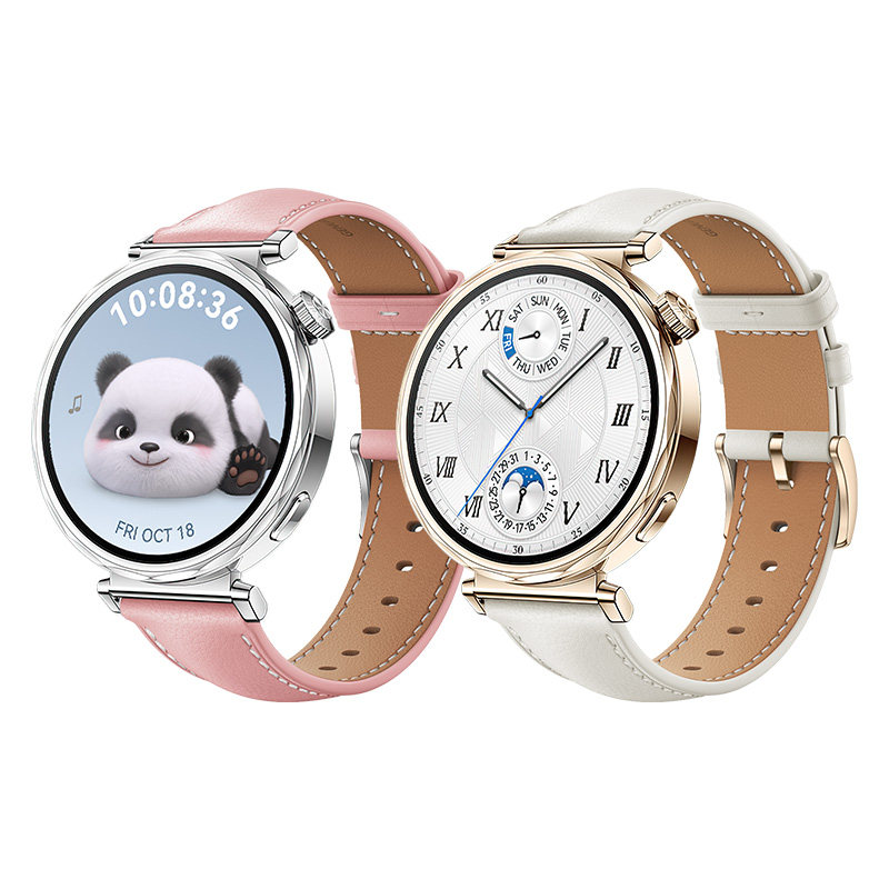 适用于华为GT5表带watchgt7/gt6真皮gt4皮质watch5腕带智能手表gt5pro新款高级gt3/gt2e替换41mm表链配件男女