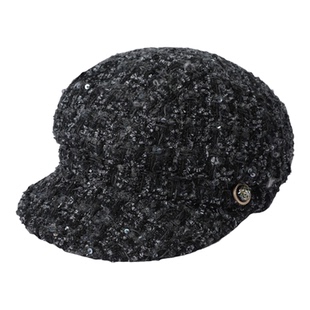 mrduck浮光掠影 高定法国Jules Tournier低调奢华粗花呢报童帽女