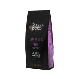 Piazza Doro Mezzo比多罗梅佐意式拼配中深度烘焙咖啡豆新鲜500g