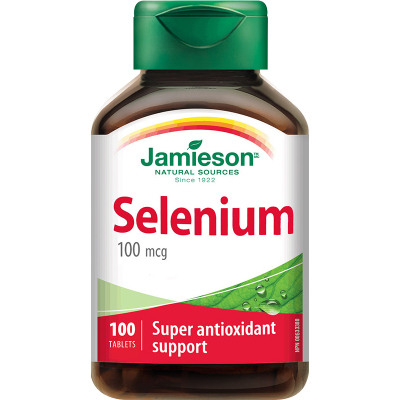 保税/Jamieson健美生硒元素100片 有机硒片补硒Selenium富硒宝片
