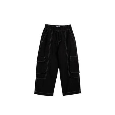 【礼物】Moschino/莫斯奇诺 儿童泰迪熊印花多口袋长裤