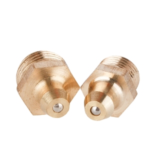 黄铜直油嘴公制英美制油嘴原GB1152弯油嘴尺轮链条M6-M18润滑油嘴