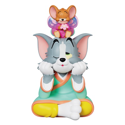 猫和老鼠潮玩手办庄周梦蝶