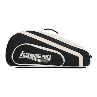 川崎羽毛球包专业6支装单肩手提大容量运动男女百搭防水赛事方包