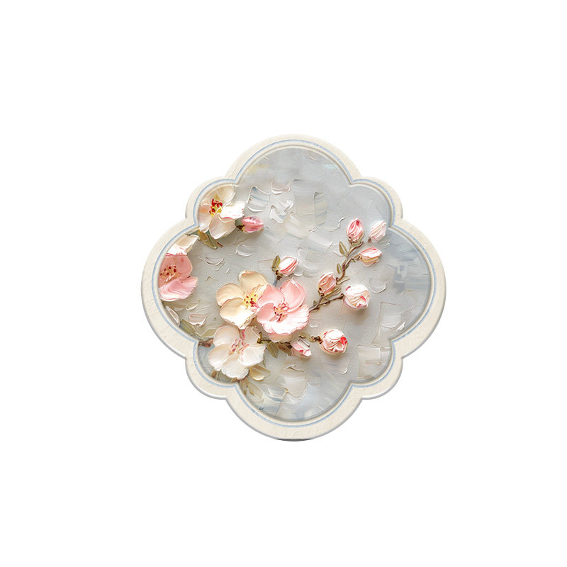 【艺术作品】蝴蝶花卉玄关装饰画