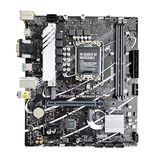 充新华硕Z690 B760M-K/P/V5 D4 D5台式电脑主板支持12/13/14代CPU