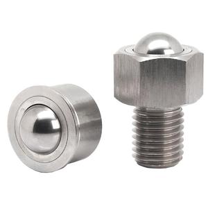 BCHA钢珠滚轮BCHL万向球QDC21压入式QDE02螺杆式牛眼滚珠轮传送带