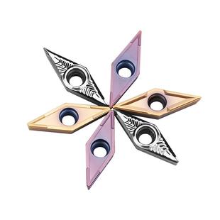 数控刀片VBMT110304-TM外圆内孔车刀片VCMT160404钨钢加硬镗刀粒