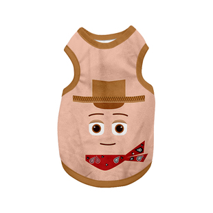 玩具总动员联名NASA表情宠物背心狗狗猫咪衣服大中小型防掉毛泰迪