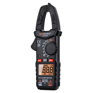 小型钳形表数字电流表家用电工万用表钳型表多功能数显式钳流表
