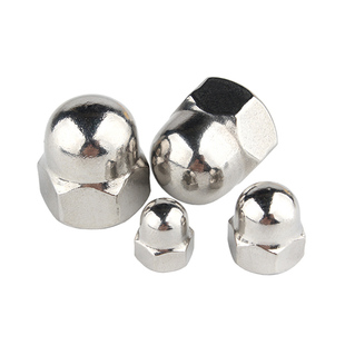 304/201不锈钢盖形盖型螺母316装饰螺帽盖帽M3M4M6M8M10M12M16M20