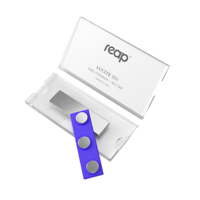 磁吸扣佩戴胸牌亚克力