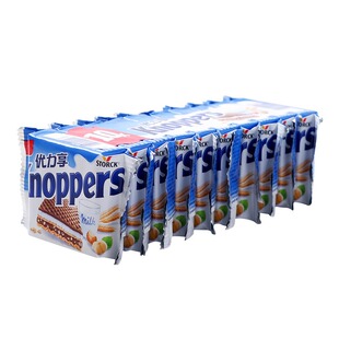 Knoppers牛奶巧克力榛子威化饼干五层夹心德国进口零食下午茶点心