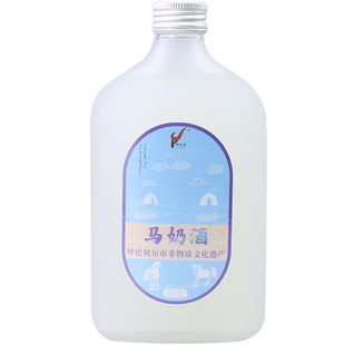 内蒙古特产非遗马奶酒16度350ml*4瓶整箱发酵型低度甜酒送礼佳品