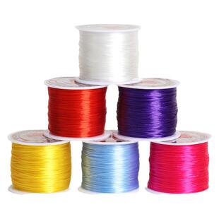 穿手链的皮筋珠子弹力线手串绳串珠手链线文玩佛珠松紧水晶线批发