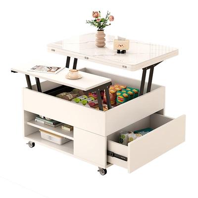 多功能升降茶几餐桌两用移动边几