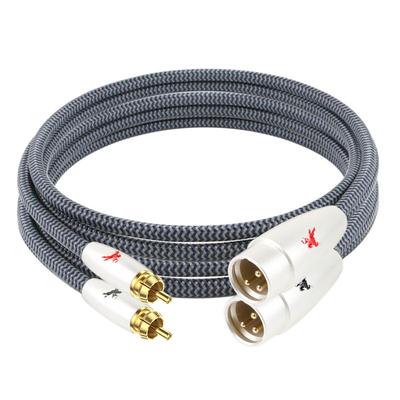 IMPETO2RCA双莲花转卡侬公音频线